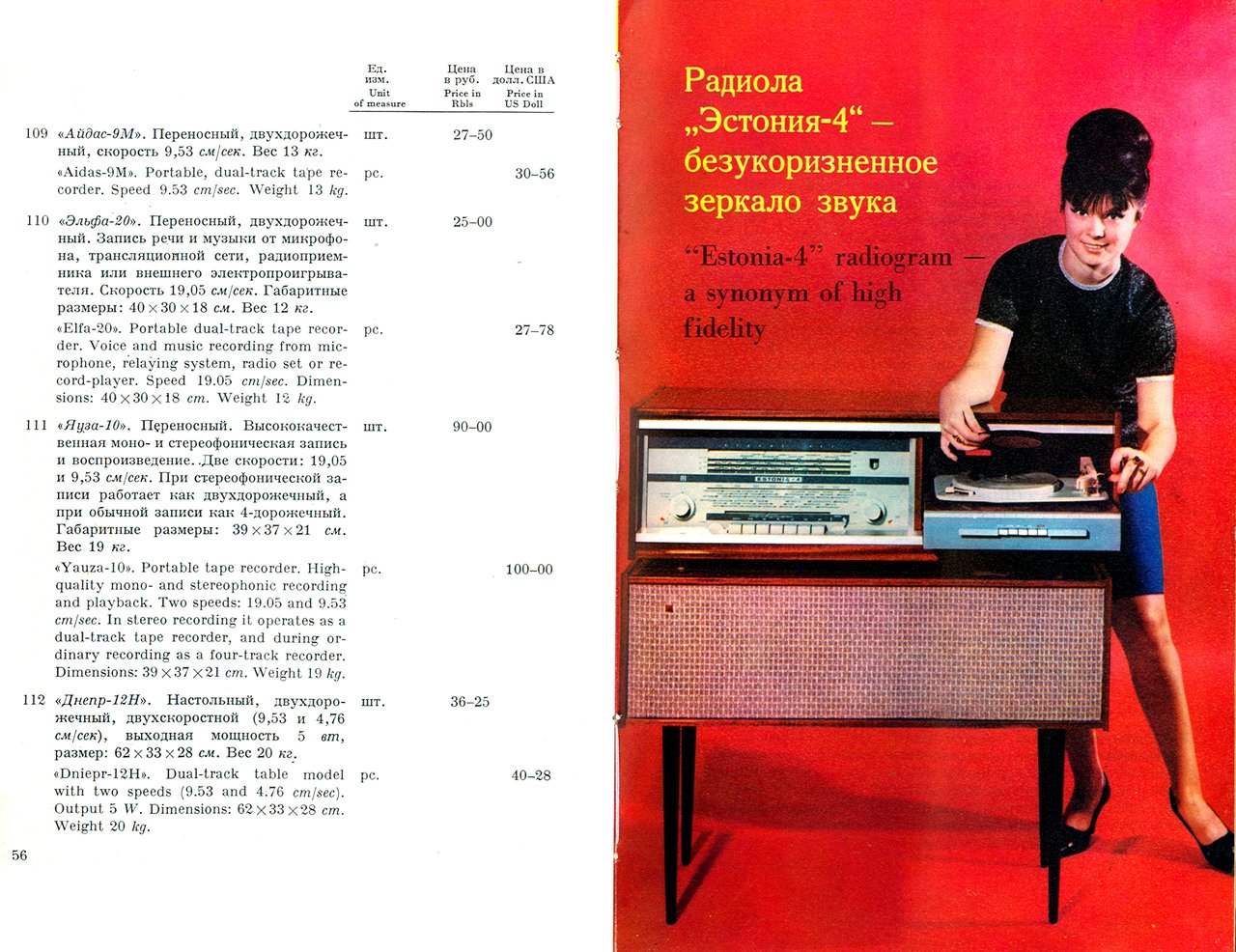  Импортная электроника за чеки в 1977 году