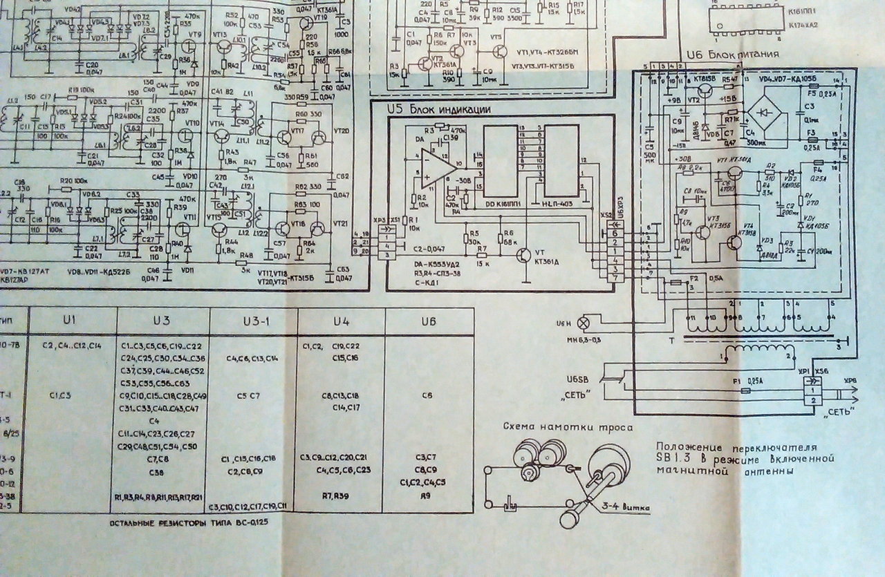 Схема радиотехника т101
