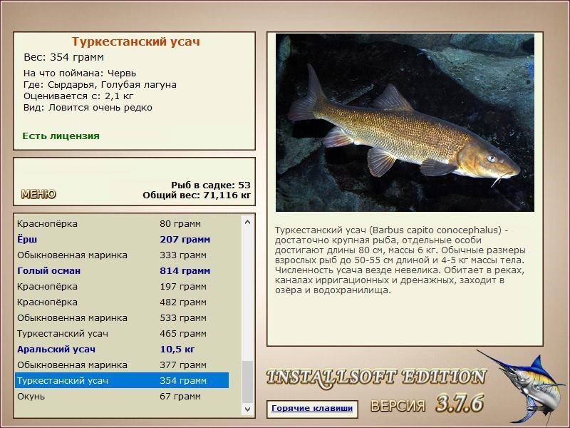РУССКАЯ РЫБАЛКА Installsoft Edition 