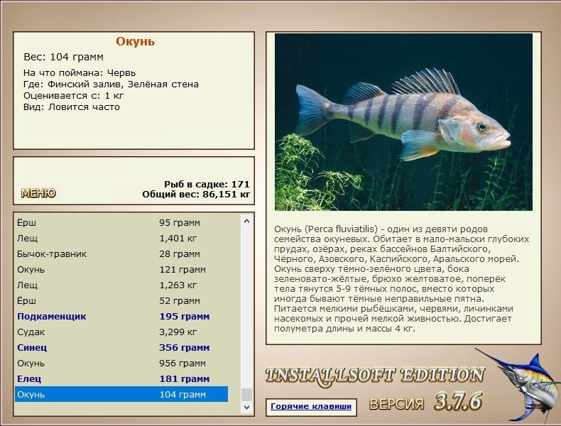 РУССКАЯ РЫБАЛКА Installsoft Edition 