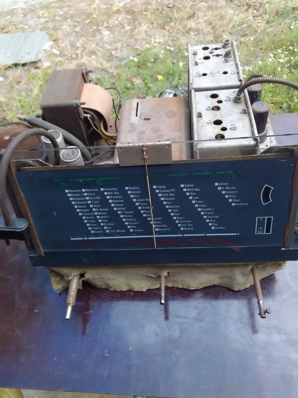 Восстановление радиоприемника Telefunken 564 WLK.