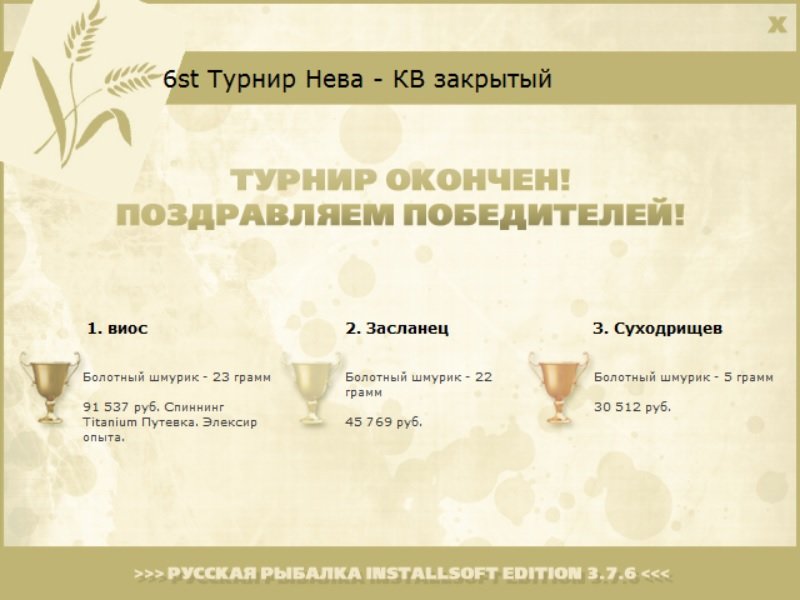 Путевки • Praise-турниры • РУССКАЯ РЫБАЛКА