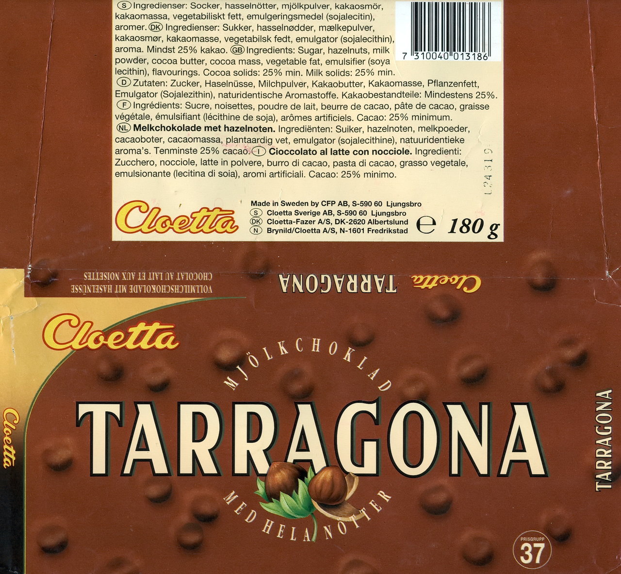 Таррагона шоколад производитель