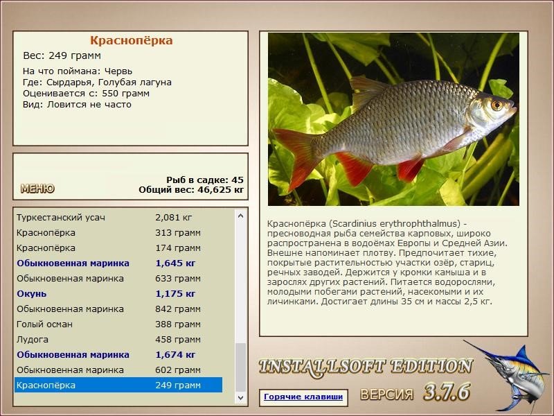 РУССКАЯ РЫБАЛКА Installsoft Edition 