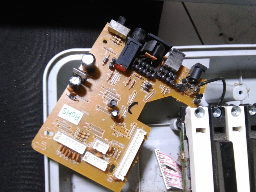  Ремонт M-audio Keystation 61 es (usb midi)