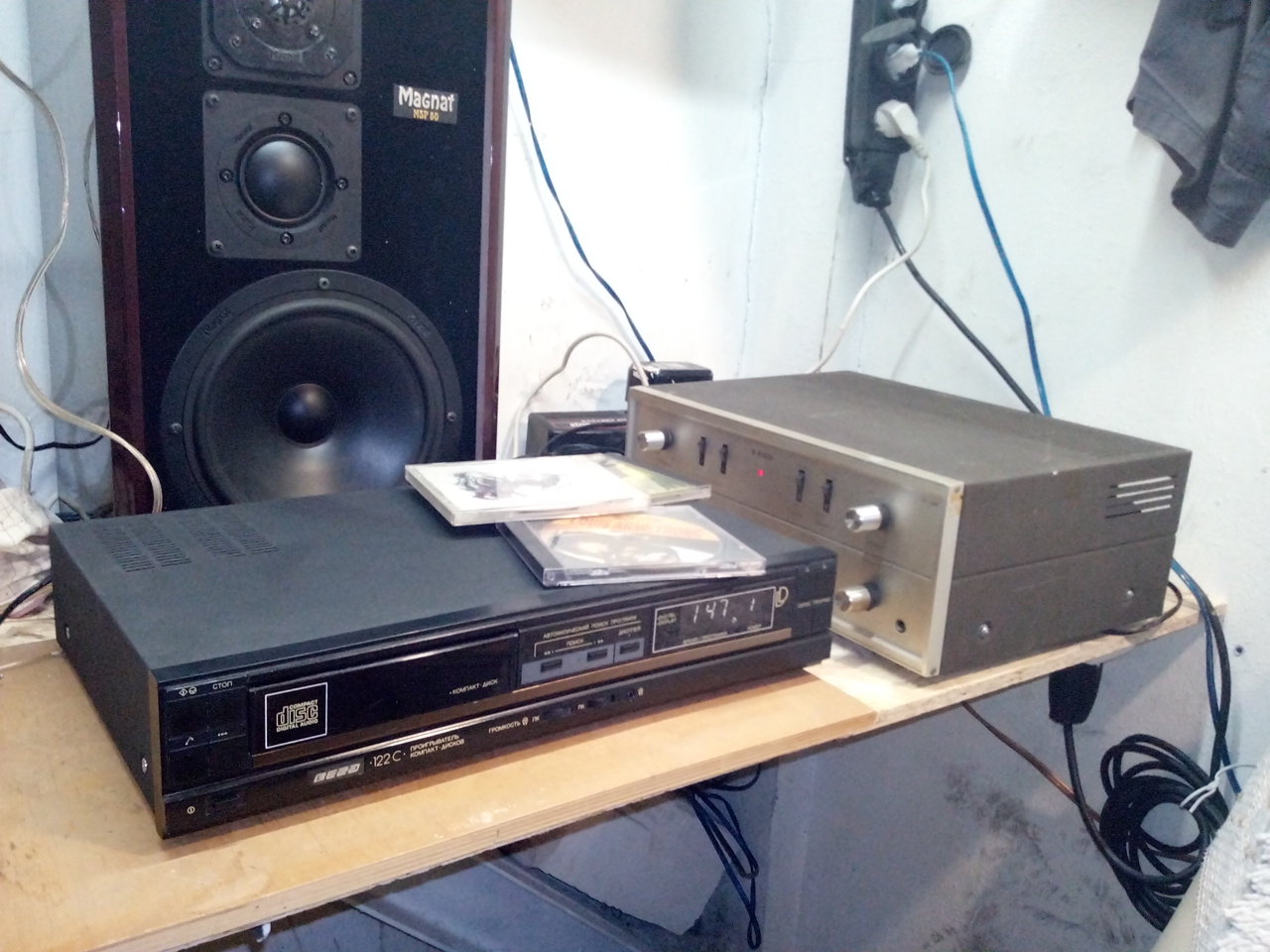  Ламповый усилитель на базе винтажного Trio W-46K