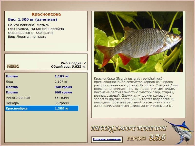 РУССКАЯ РЫБАЛКА Installsoft Edition 