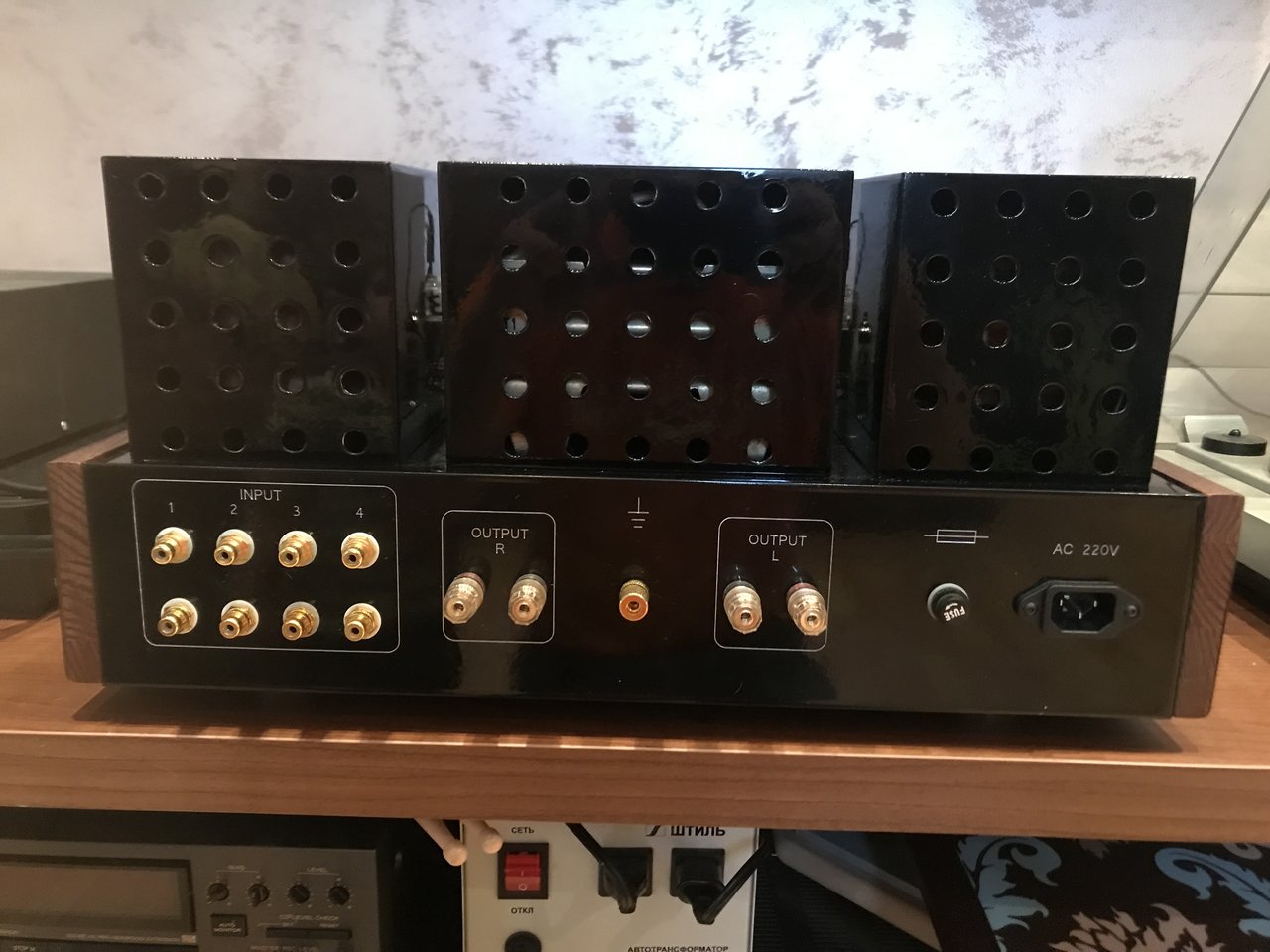 ПРИБОЙ усилитель ,переделка.