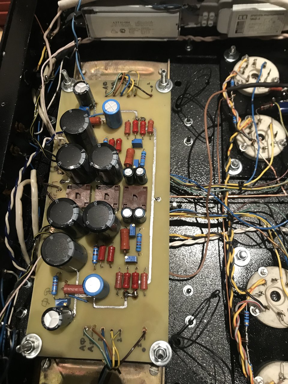 ПРИБОЙ усилитель ,переделка.