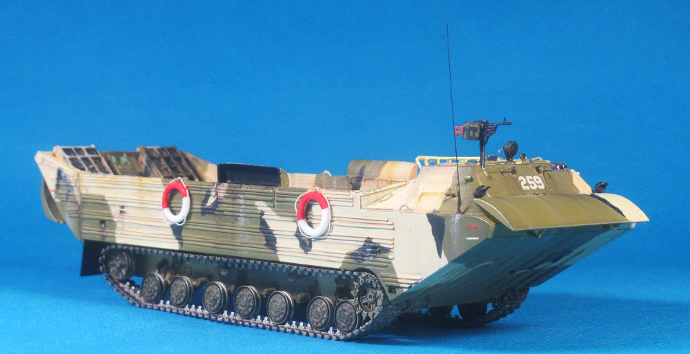 ПТС-2, 1/72, самоделка