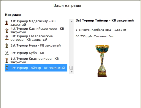 турниры • РУССКАЯ РЫБАЛКА