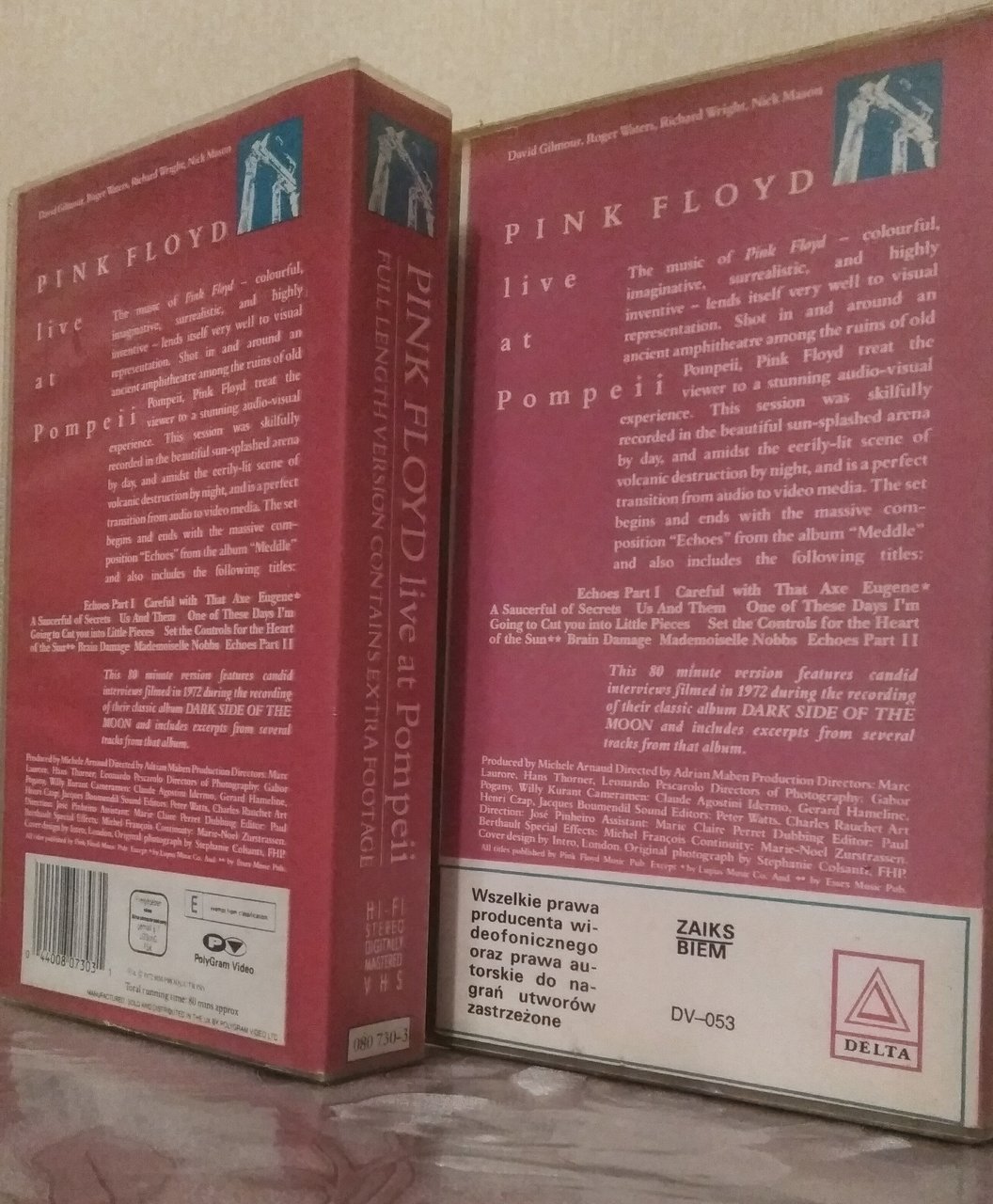 Музыка на VHS (в пластике 