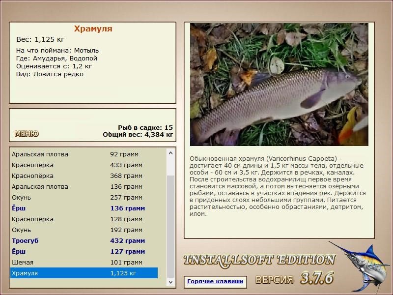 РУССКАЯ РЫБАЛКА Installsoft Edition 