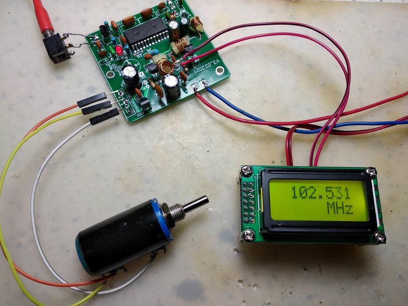  Плата для сборки FM радиоприемника