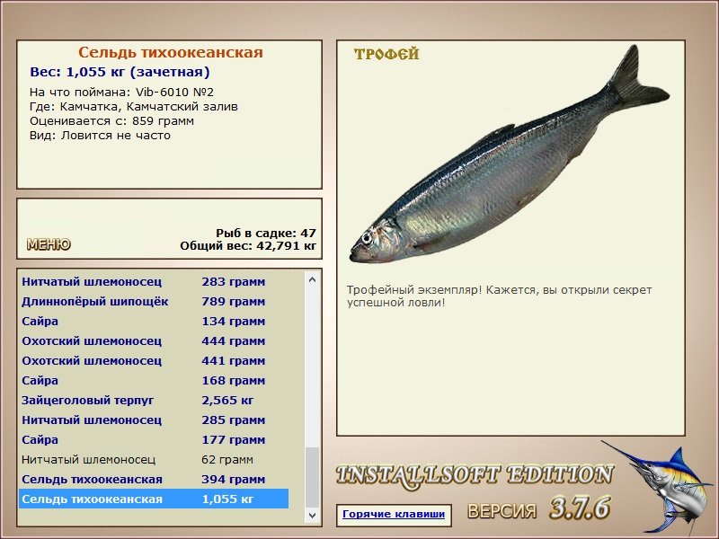 РУССКАЯ РЫБАЛКА Installsoft Edition 