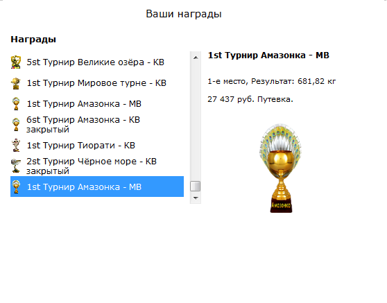 турниры • РУССКАЯ РЫБАЛКА