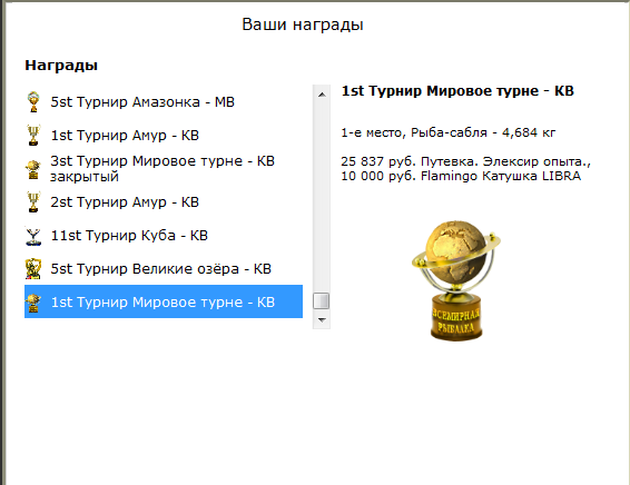 турниры • РУССКАЯ РЫБАЛКА