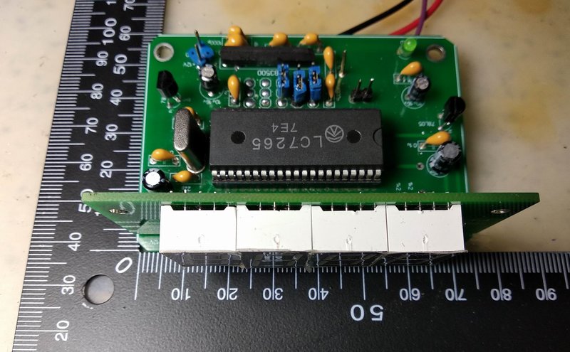  Плата,цифровая шкала для УКВ/FM-приёмника