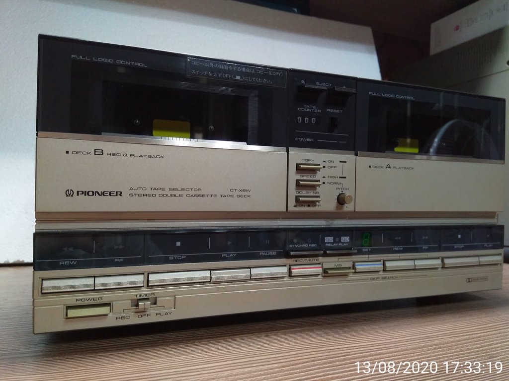 Pioneer CT-X8 1983 года