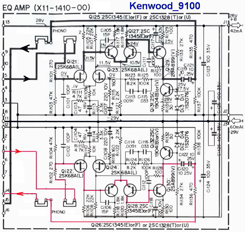 Kenwood ka 9100 схема