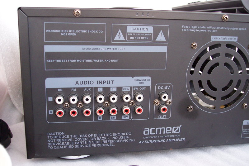 Гибридный ламповый усилитель Aсmerа AV-6000