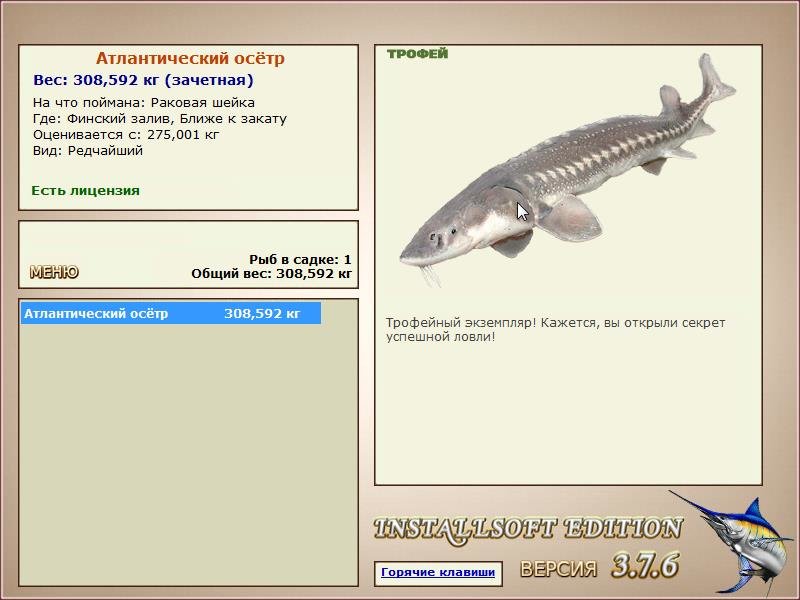 РУССКАЯ РЫБАЛКА Installsoft Edition 