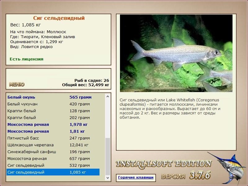 РУССКАЯ РЫБАЛКА Installsoft Edition 