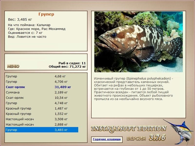 РУССКАЯ РЫБАЛКА Installsoft Edition 