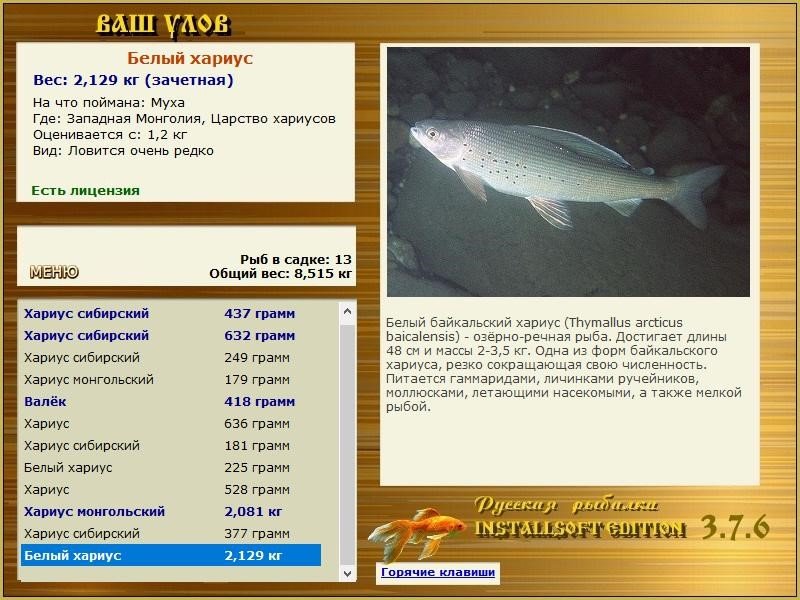 РУССКАЯ РЫБАЛКА Installsoft Edition 