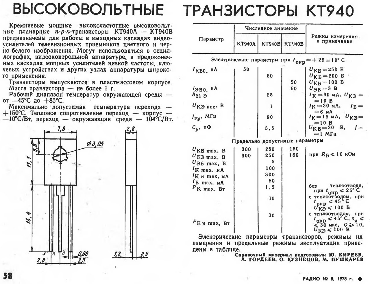 Радиотехника уп 001