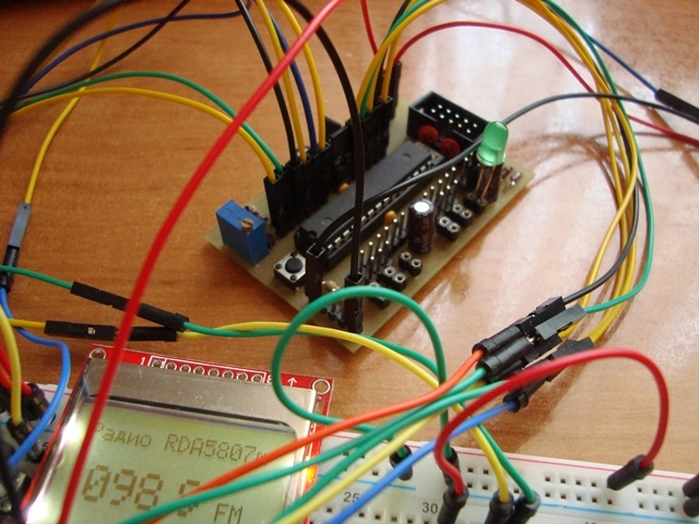отладочная плата для микроконтроллеров  Atmega
