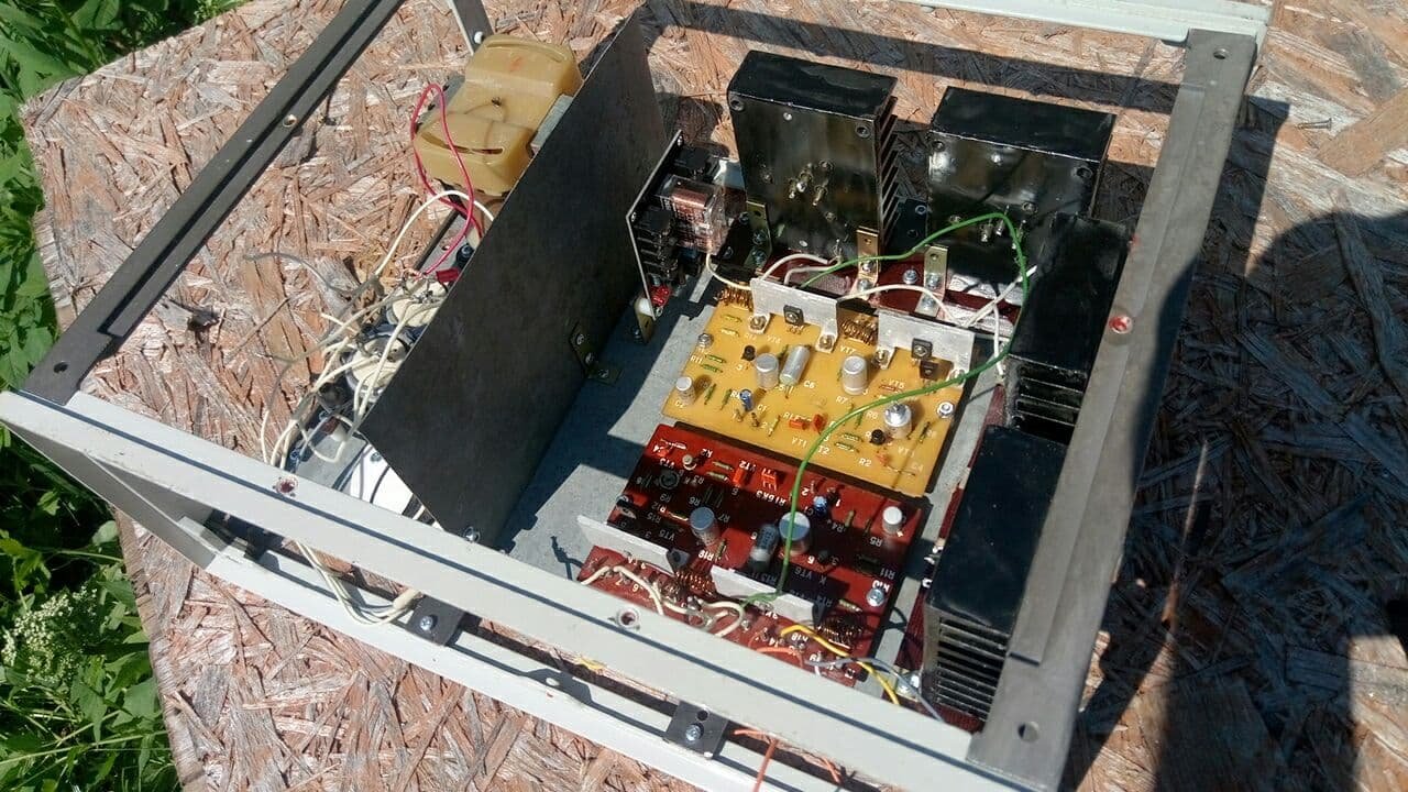Попытка воскресить УНЧ-20Вт из радиоконструктора (по Бать-Середе)