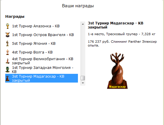 турниры • РУССКАЯ РЫБАЛКА