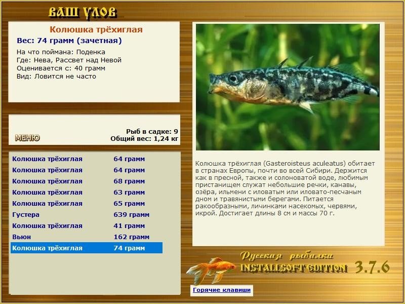 РУССКАЯ РЫБАЛКА Installsoft Edition 