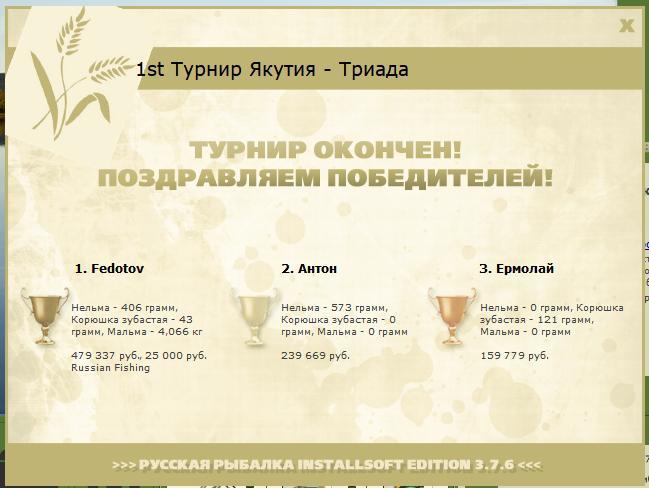 РУССКАЯ РЫБАЛКА Installsoft Edition 
