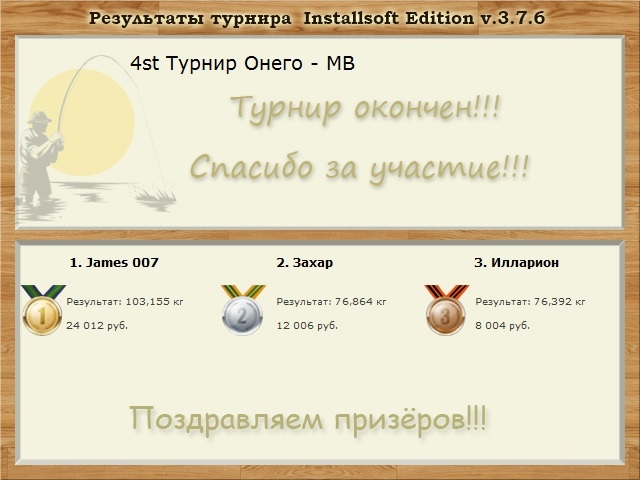 РУССКАЯ РЫБАЛКА Installsoft Edition 