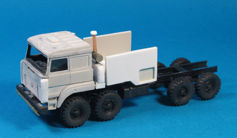 РЭМ-КЛ на шасси Урал-532362-1012, 1:72, самоделка