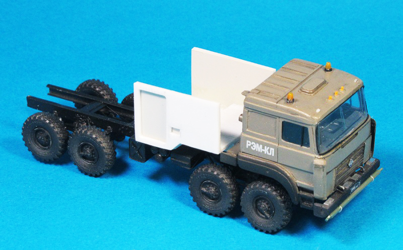 РЭМ-КЛ на шасси Урал-532362-1012, 1:72, самоделка