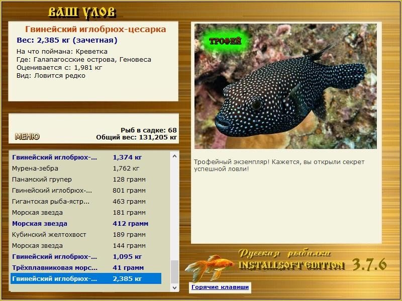 РУССКАЯ РЫБАЛКА Installsoft Edition 