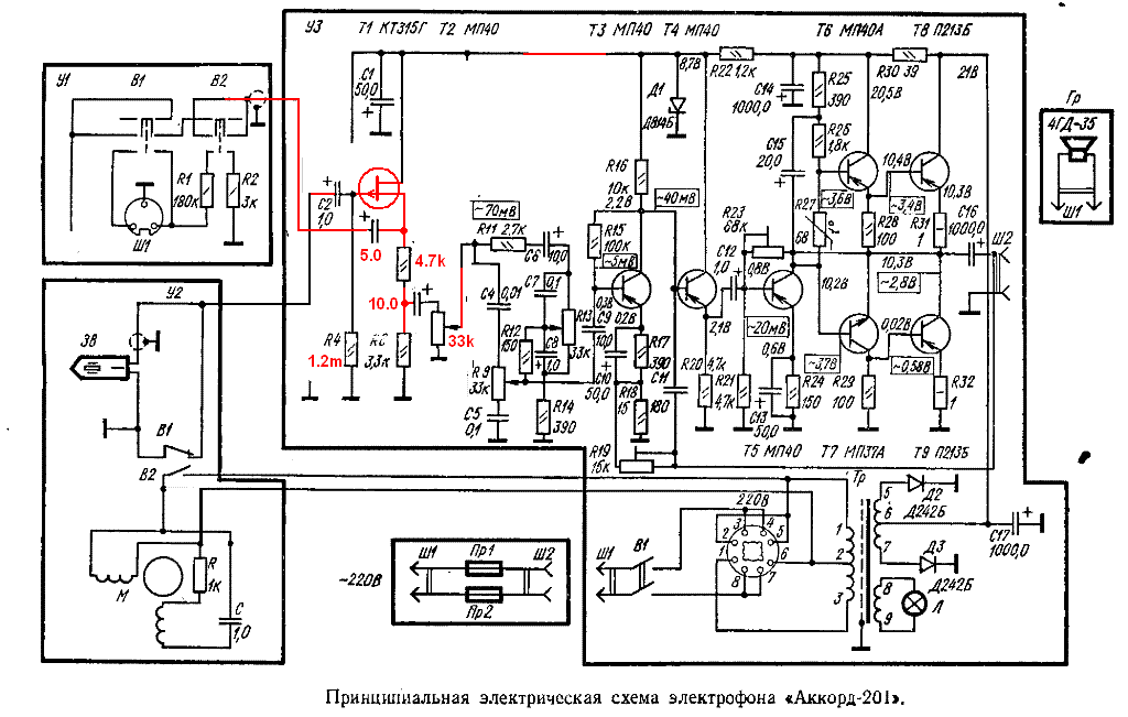 Россия 323 стерео схема