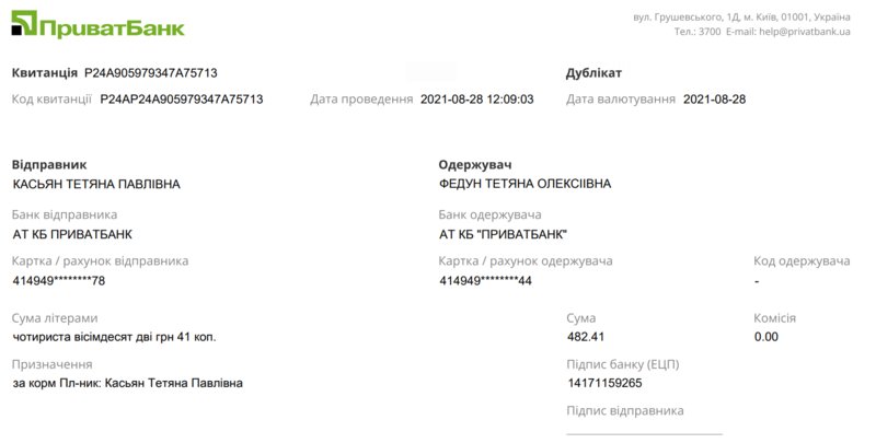 ка с 10.03.2021) • Финансовые отчеты животных ВОЛОНТЕРОВ