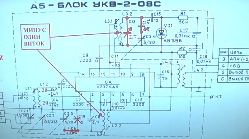 Схема вэф 221