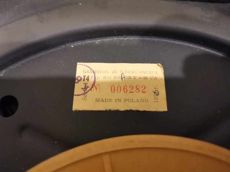стол Unitra 601A на примере FONOMASTER 76 АНАТОМИЯ