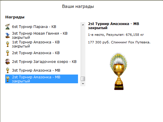 турниры • РУССКАЯ РЫБАЛКА