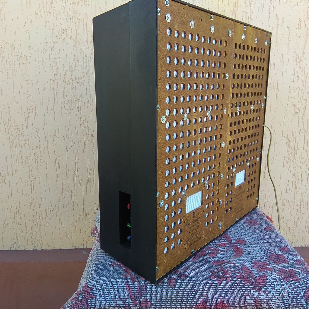 Самодельная колонка.