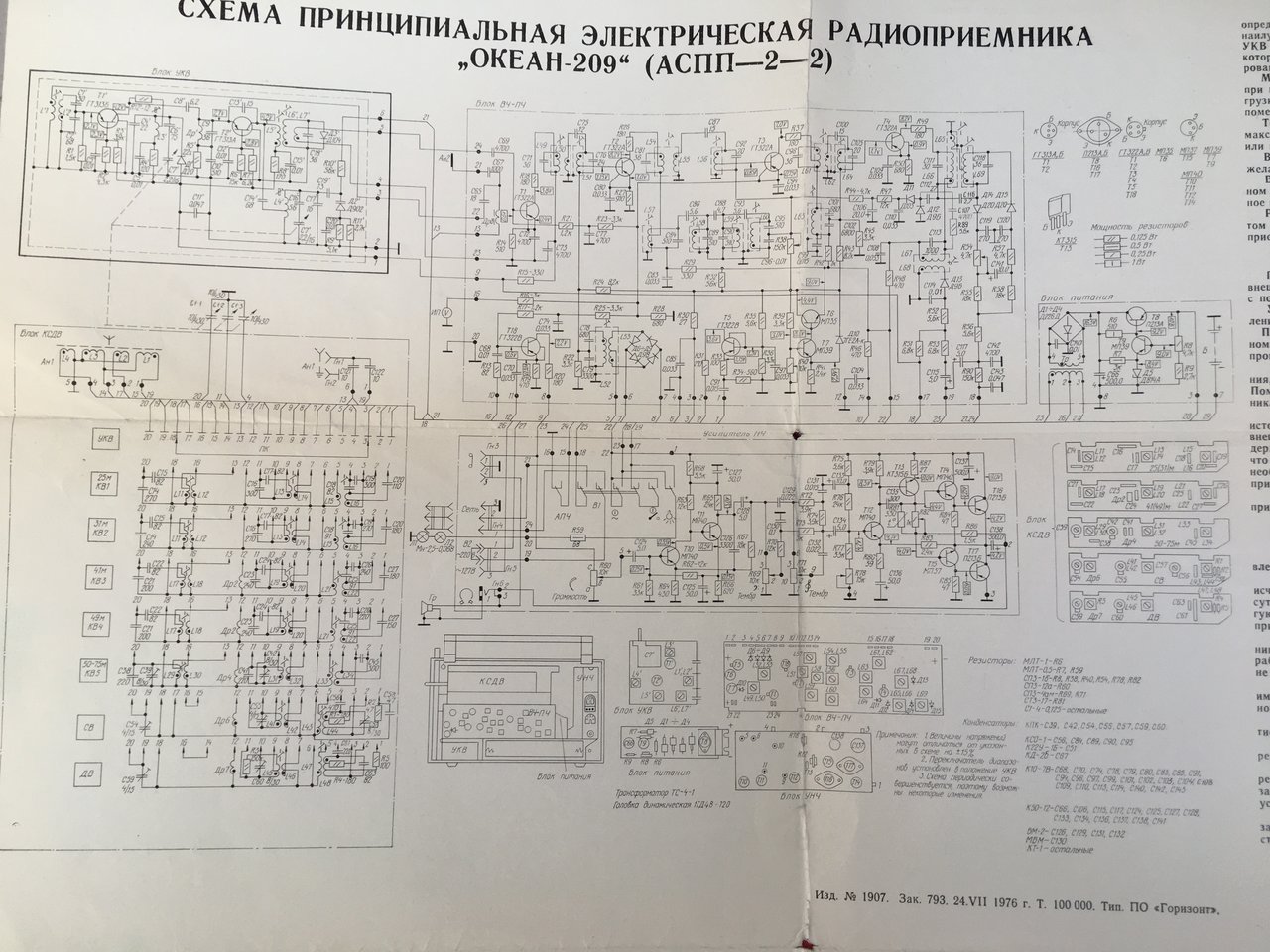 ОКЕАН-209 без знака качества