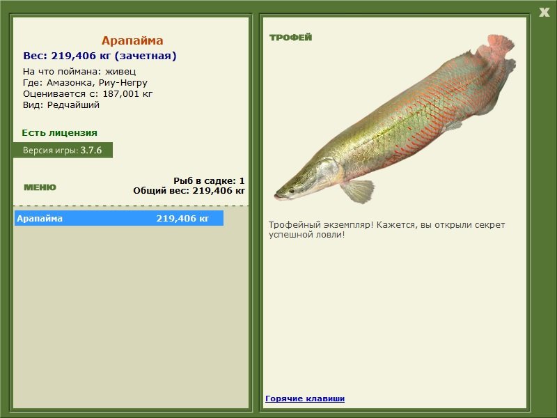 Негру • Амазонка • РУССКАЯ РЫБАЛКА