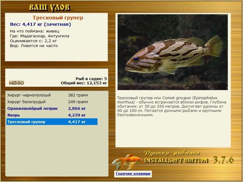 РУССКАЯ РЫБАЛКА Installsoft Edition 