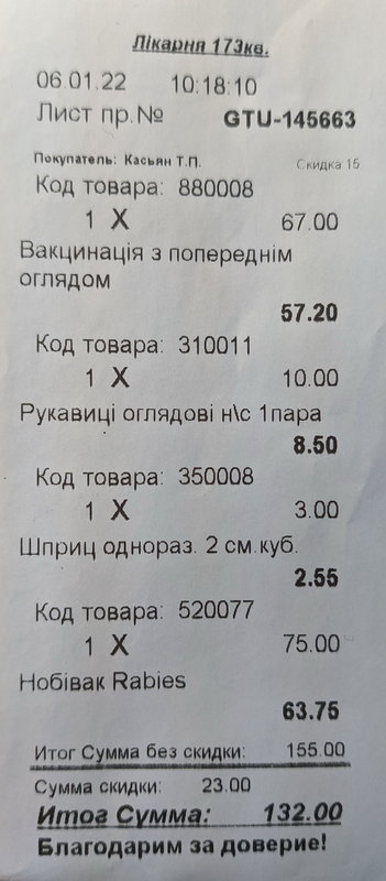 Финансовый отчет Ладушки 