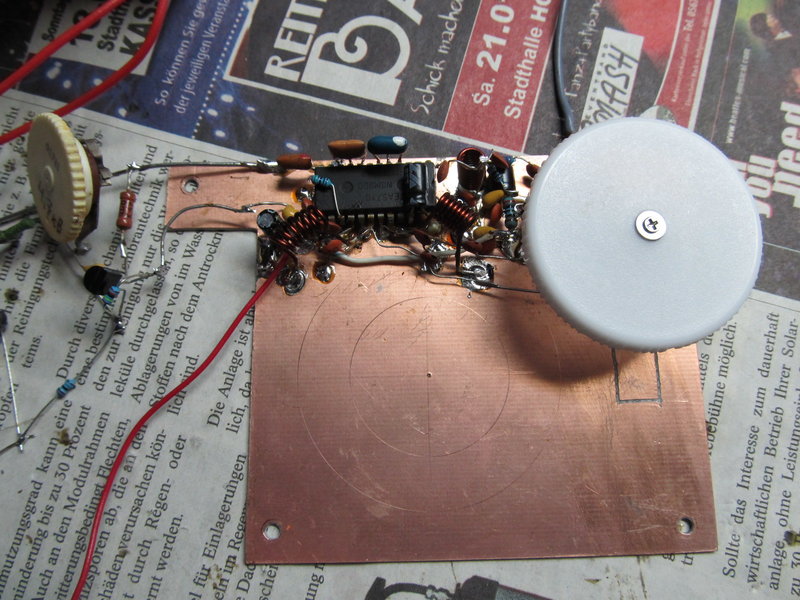 Простой чувствительный укв тюнер в ламповые старички.